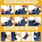 Easy Tag Blue Price Gun Being Used in Retail Store for Shelf Labeling