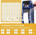 Easy Tag Blue Price Gun Complete Kit with Labels, Ink Rollers and Scraper