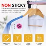 Easy Tag 3000 PCS Garage Sales Stickers, Percent Discount from 10% to 60% Adhesive Percent Off Labels, 0.87" Diamete for Retail Store, Yard Sale Price Stickers, 6 Rolls (Vivid Style) - Image 3